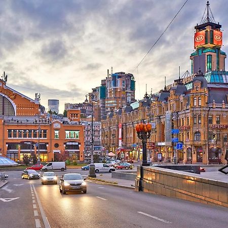 Sauna, Big Jacuzzi , Khreshchatyk Apartments كييف المظهر الخارجي الصورة
