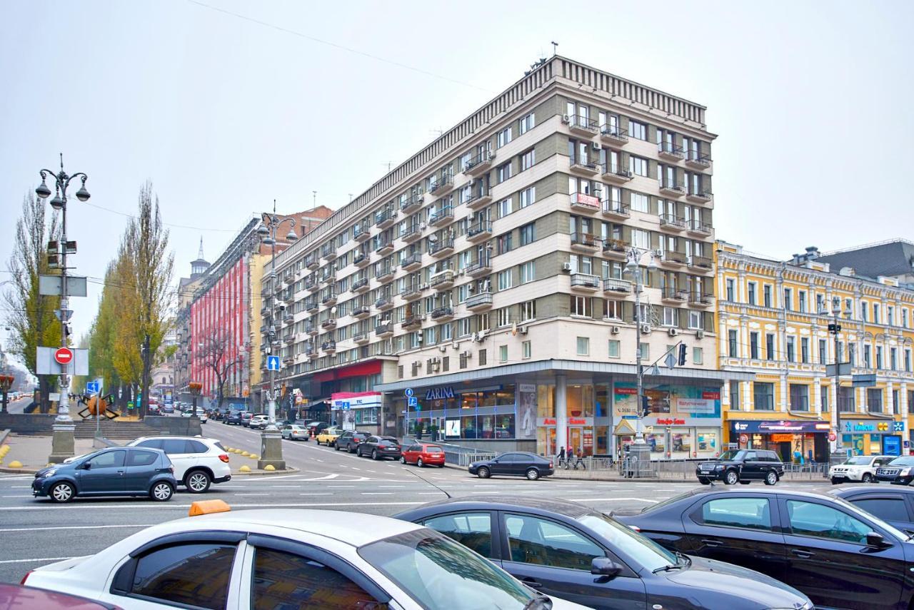 Sauna, Big Jacuzzi , Khreshchatyk Apartments كييف المظهر الخارجي الصورة