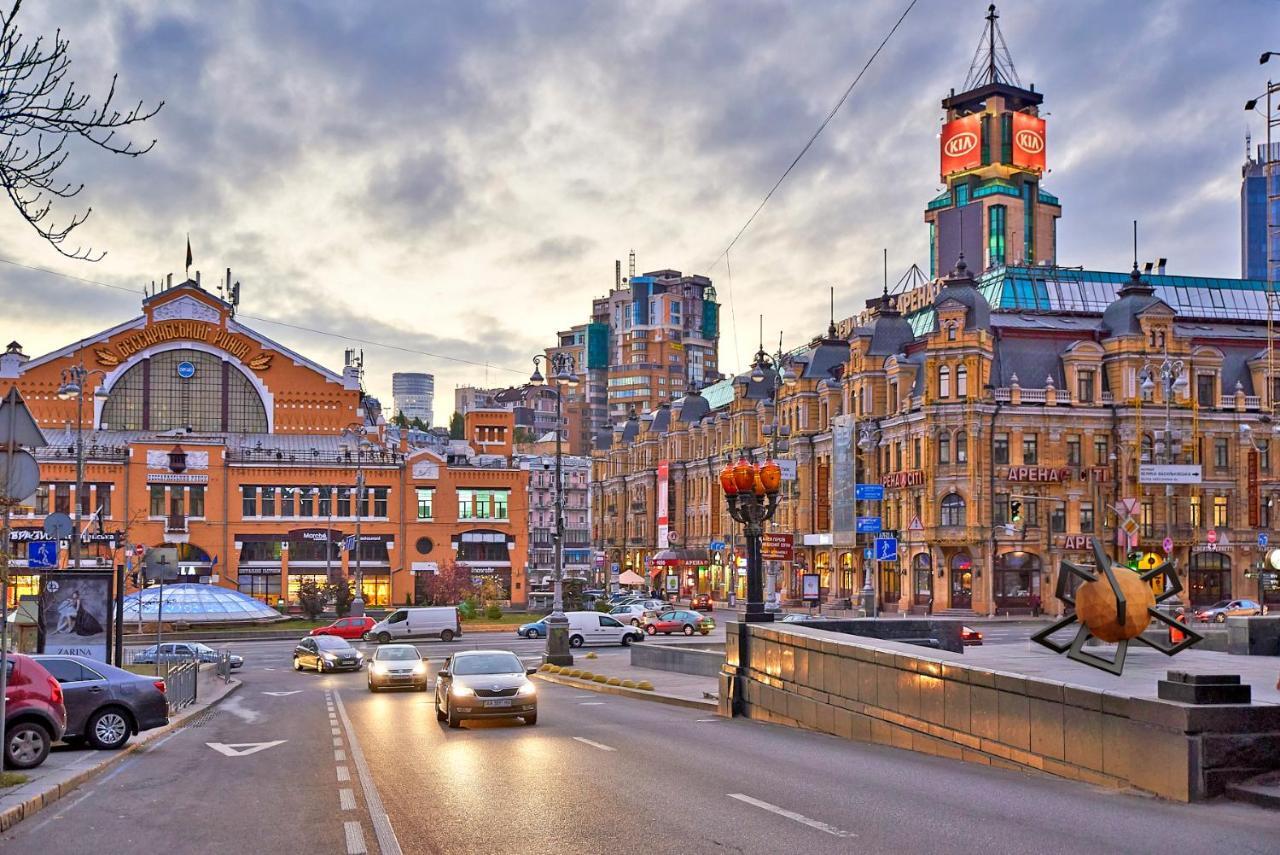 Sauna, Big Jacuzzi , Khreshchatyk Apartments كييف المظهر الخارجي الصورة