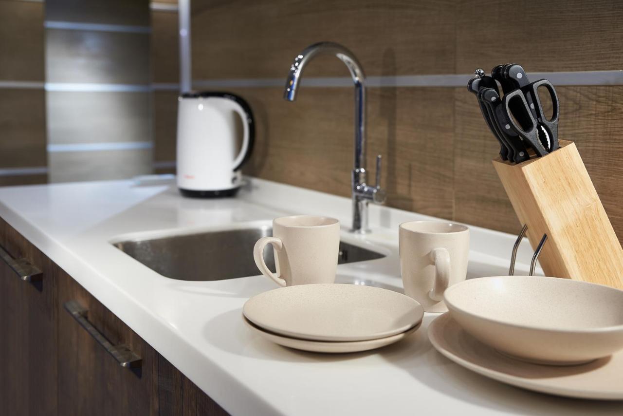 Sauna, Big Jacuzzi , Khreshchatyk Apartments كييف المظهر الخارجي الصورة
