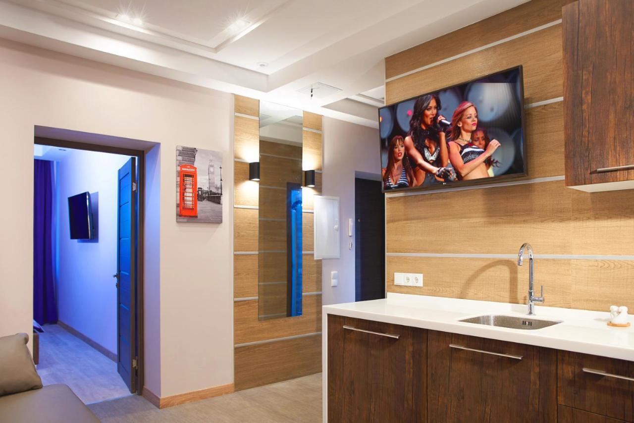 Sauna, Big Jacuzzi , Khreshchatyk Apartments كييف المظهر الخارجي الصورة