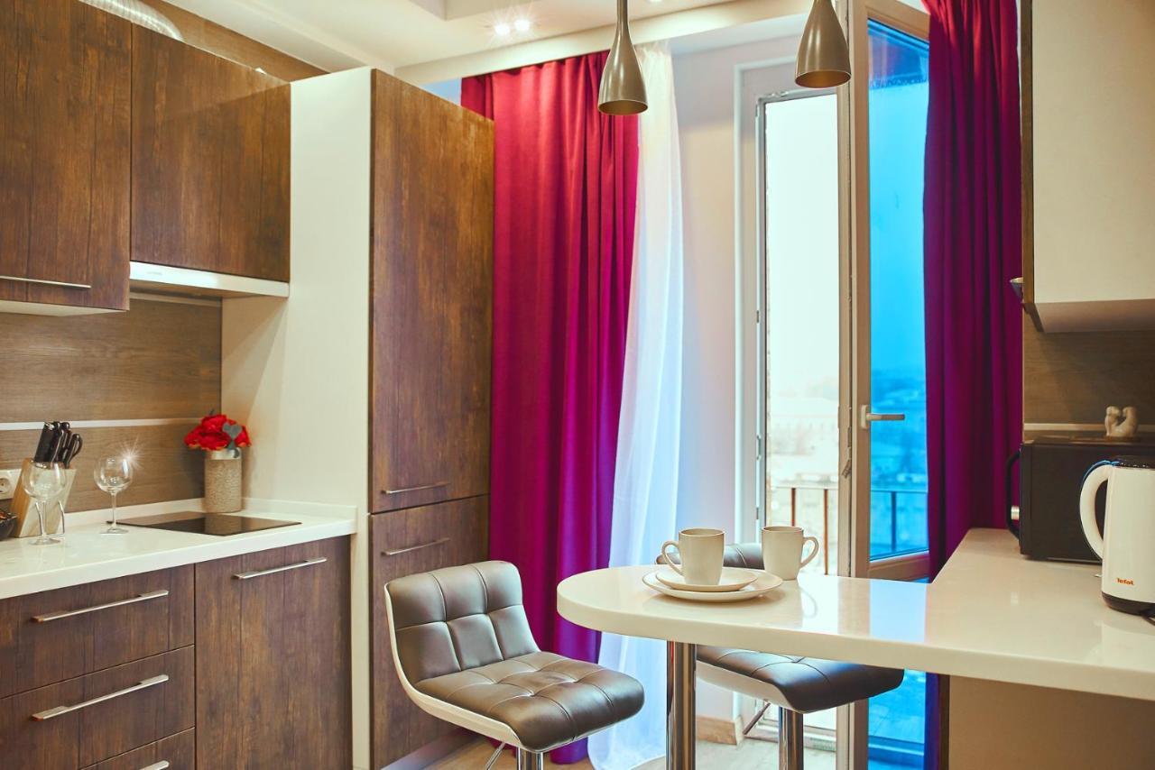 Sauna, Big Jacuzzi , Khreshchatyk Apartments كييف المظهر الخارجي الصورة
