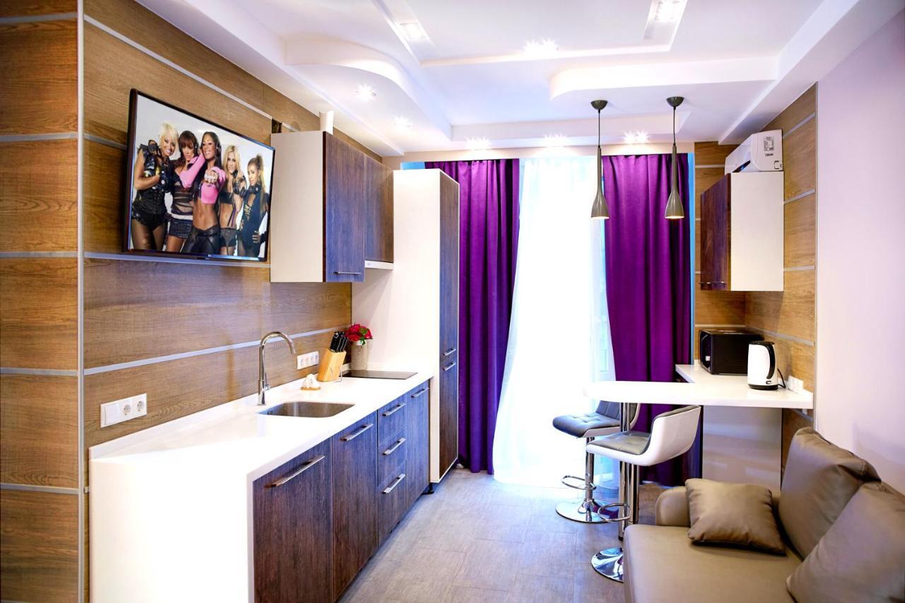 Sauna, Big Jacuzzi , Khreshchatyk Apartments كييف المظهر الخارجي الصورة